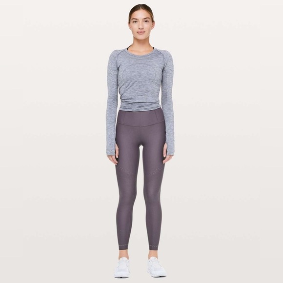 Lululemon Women’s Zoned In Tights in Moonphase Greyish Purple Size 6 - Picture 6 of 17